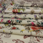 Comfortable Soft Custom Patterned Fleece Fabric Flower Printed