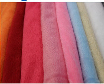 Custom logo meter price bursh velboa minky fabric with long service life